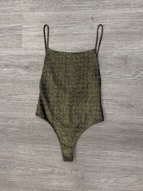 Mistress Rocks Shimmery Bodysuit Size Medium